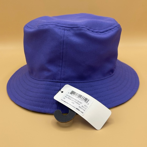 Adidas LOVE UNITES REVERSIBLE BUCKET HAT OSFM Multicolor 2 In 1 - Picture 9 of 9